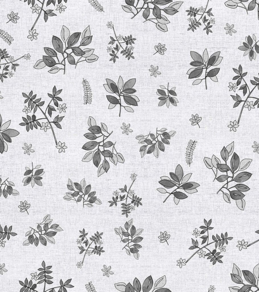 acuarela, vector, hojas grises, flores, textura, textura gris, fondo