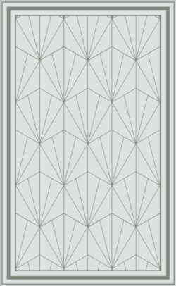 Alfombra vinilica diseño vectorial geometrico en tono gris